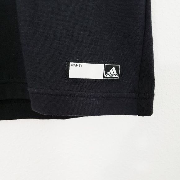 Adidas Whatevs Black Short Sleeve Tee NWT Size XS - Picture 4 of 6